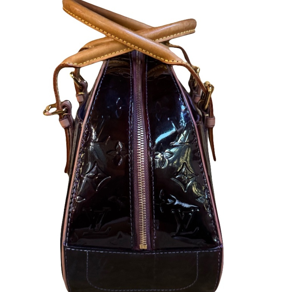 ๐Louis Vuitton LV Amarante Vernis Patent Leather Summit Dr & Matching Wallet ๐ - Picture 6 of 17